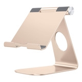 Soporte De Escritorio Para iPad Omoton iPad 10.2/9.7 Gold