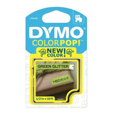 Cinta Dymo Colorpop 12mm Fondo Verde