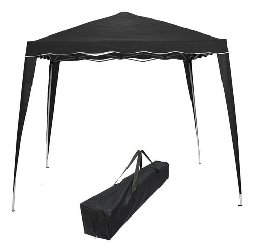 Tenda Gazebo Articulada 2,4x2,4 Praia Sanfonada Bolsa Preta