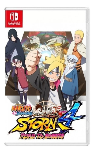 Naruto Shippuden: Ultimate Ninja Storm 4 Road To Boruto  Naruto Shippuden: Ultimate Ninja Storm Standard Edition Bandai Namco Nintendo Switch Físico