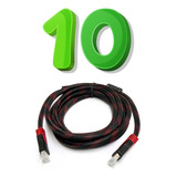 Kit 10pz Cable Hdmi 1.5 Metros Full Hd 1080p Ps3 Xbox 360 