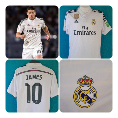 Camiseta Real Madrid James Rodriguez 