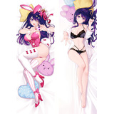 Dakimakura Hoshino Ai , Oshi No Ko 2 Lados Solo Funda 50x150