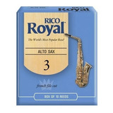 10 Cañas Saxo Alto 3 Rico Royal Rjb1030 / Open-toys 41 Ea