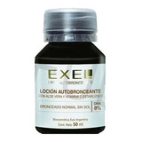 Loción Autobronceante 8% Sin Color Piel Bronceado Exel X50ml