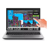 Laptop Hp Zbook15 G5 Core I7 8va 32g+1t Ssd Nvidia Autocad