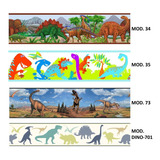 Cenefas Adhesivas Infantiles De Dinosaurios 20cm Ancho