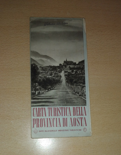 Folleto Carta Turística Della Provincia Di Aosta Enit
