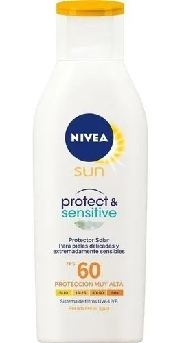  Protector Solar Nivea Fps 60 