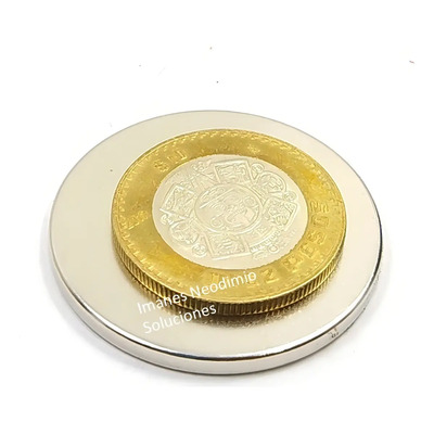 Imán Neodimio Disco 40mm X 3mm Potente 1 Pza | Meses sin interés