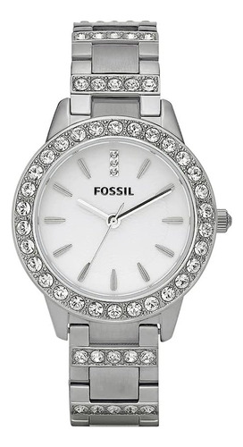 Fossil Jesse Reloj Para Mujer Con Detalles De Cristal Import
