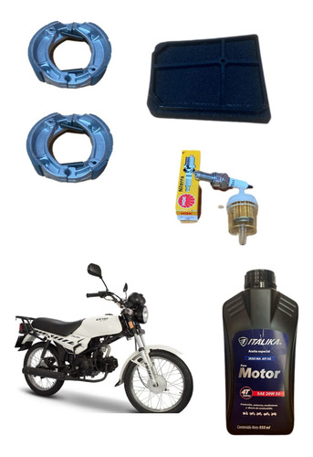 Kit De Afinacion Completo Para Moto Italika Dt 110 Delivery