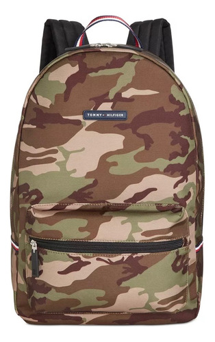 Mochila Tommy Hilfiger Estilo Militar