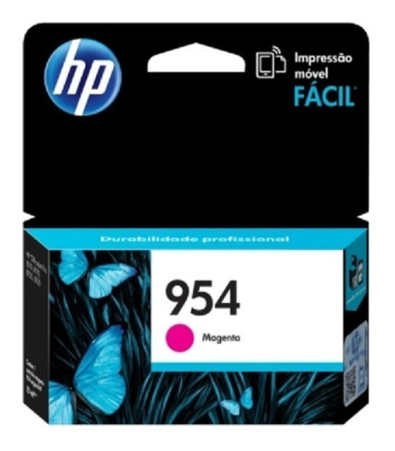 Hp Cartucho Tinta #954 Magenta Ojp8720, L0s53al, Original