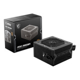 Fuente Msi 550w A550bn 80 Plus Bronce 45,5a Pcie 2x6+2