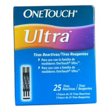 Onetouch Ultra Tiras Reactivas 25 Tiras