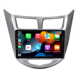 Radio Auto Android 9 Carplay 2gb 32gb + Bisel Hyundai Accent
