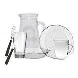 Set Juego Vajilla De Cocina Tramontina Rigolleau 49 Piezas