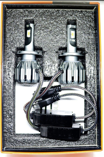 Kit Luces Led Cree H4 Luz Baja/alta Juntas Vw Saveiro Gol Up