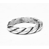 Anillo Celta Vikingo En Plata Peso 8 Gr Art 1192