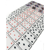 The Poker Full Deck Casino Style Naipes Vinilo Etiqueta Engo