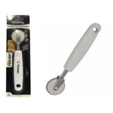 Carretilha Corta E Fecha Pastel Massas Inox Original Line