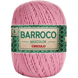 Barbante Barroco Maxcolor 6 Fios 200gr Linha Crochê Colorida Cor Quartzo-3390
