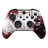 Carcasa Y Anillos Para Control Xbox One Elite Zombi Sangre