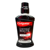 Colgate Enjuague Bucal Luminous White Carbón 500ml