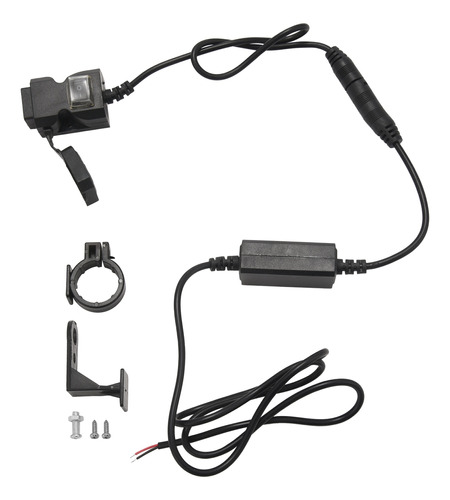 Cargador De Doble Usb Impermeable Para Motocicleta De 12 V,