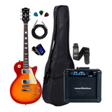 Guitarra Strinberg Lps230 Cs Cherry Sunburst Kit Cubo Capa