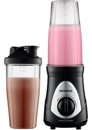 Liquidificador Mondial Personal Blender  300w 2 Velocid 110v