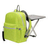 Silla De Pesca Con Mochila Taburete Plegable Asiento Silla