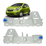 Par Guias Parachoque Delantero Chevrolet Spark Gt 2010-2014