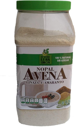 Avena Natural Sin Azúcar Linaza Y Amaranto 1.7 Kg 