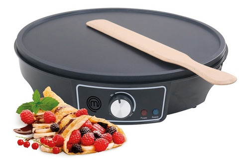 Crepera Eléctrica Nonstick+ Premium Negro Masterchef