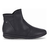 Bota Feminina Piccadilly Cano Curto Anabela Conforto 261034