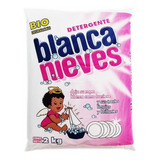 Caja Detergente Blanca Nieves 10 Bolsas De 2 Kilos