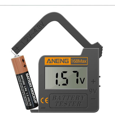 Volt Checker Battery Tester,suitable For Aa Aaa C D 9v ...