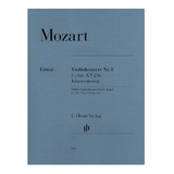 Concierto Para Violín En Sol Mayor Kv.216, Reducción A Piano