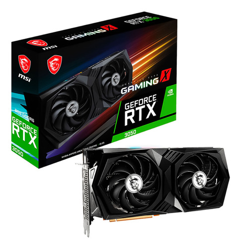 Placa D Vídeo Msi Gaming X Nvidia Geforce Rtx 3050 6gb Gddr6