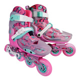 Patines Freeskate Infantil Ajustable Uso Rudo Para Slalom