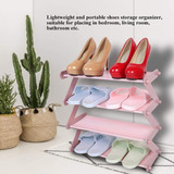 Zapatera Organizador Zapatos Rack Shoes 4 Niveles 8 Pares