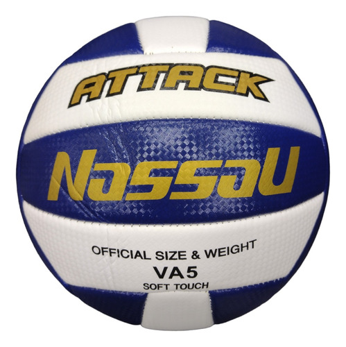 Pelota De Voley Nassau Attack Numero 5 Profesional