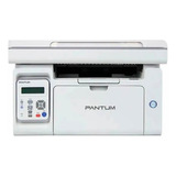 Impresora Laser Multifunción Pantum M6509 Gris Color Blanco