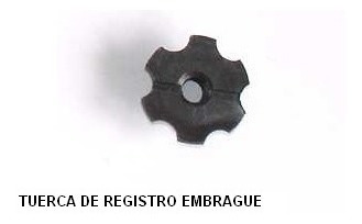 Tuerca Registro De Embrague De Motor 48/60/80 Cc De Bicimoto