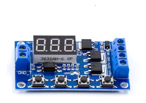 Timer Temporizador Retardo Mosfet Arduino Electronicmind