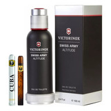 Victorinox Swiss Army Altitude Man 100ml+perfume Cuba 35ml