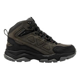 Botin Cuero Hombre Panama Jack Waterproof Pj017 Gris