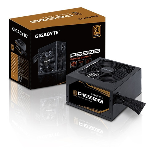 Fonte 650w Real Sata 80 Plus Bronze P650b Gigabyte